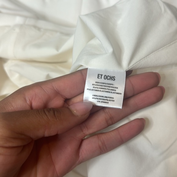 Et Ochs Gia Peplum Midi-Dress Size 4 NWT - Picture 8 of 15